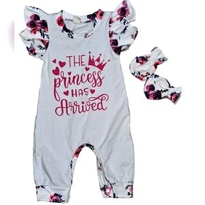 Baby Girl Romper 0-3 Months